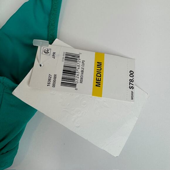 Becca Virtue Socialite Ariella Ruffle Halter Top Large Jasper - Picture 11 of 12